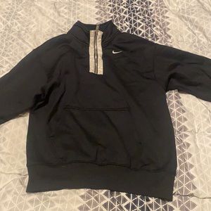 Nike oversized woman’s thermal zip up size XS